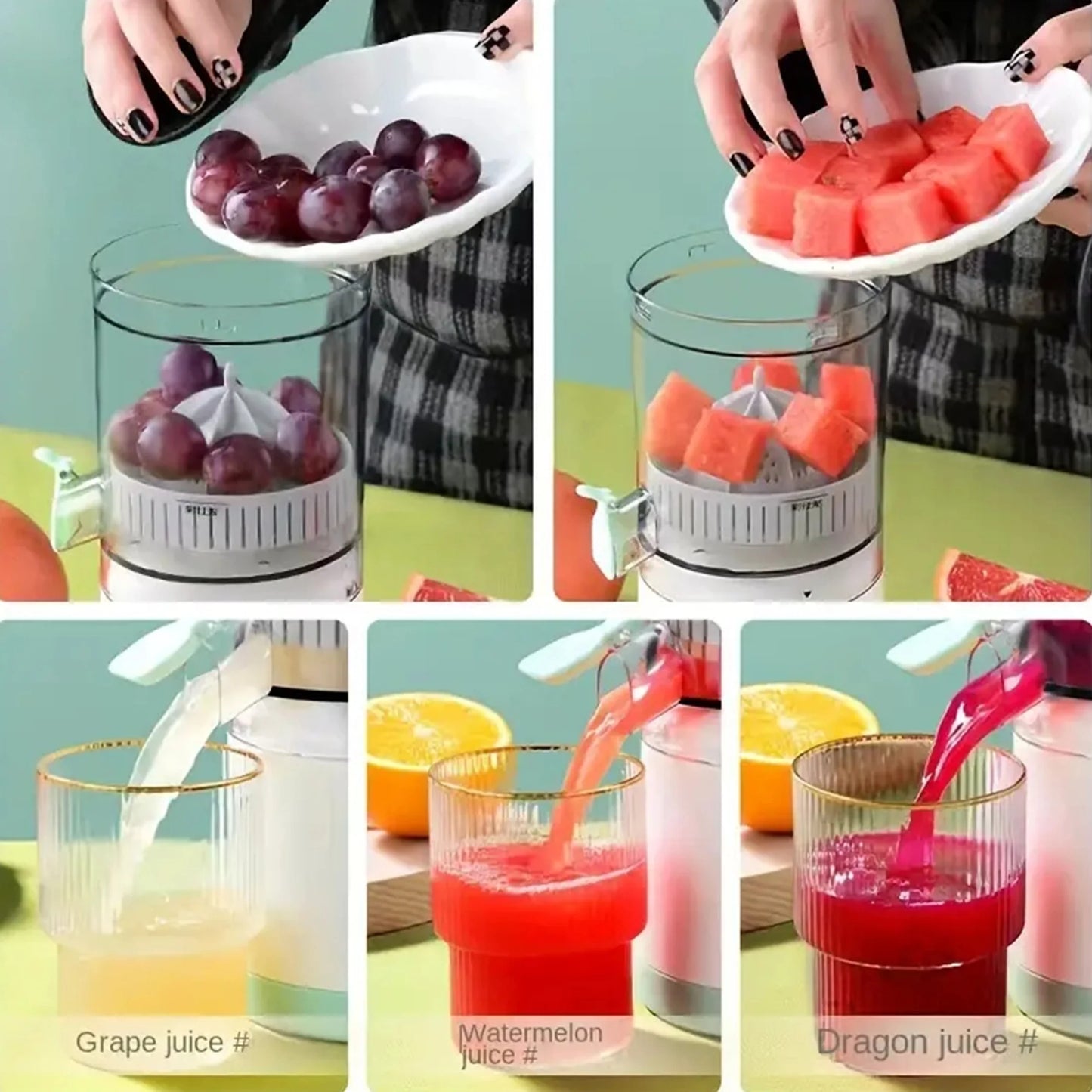 USB Rechargeable Citrus Juicer