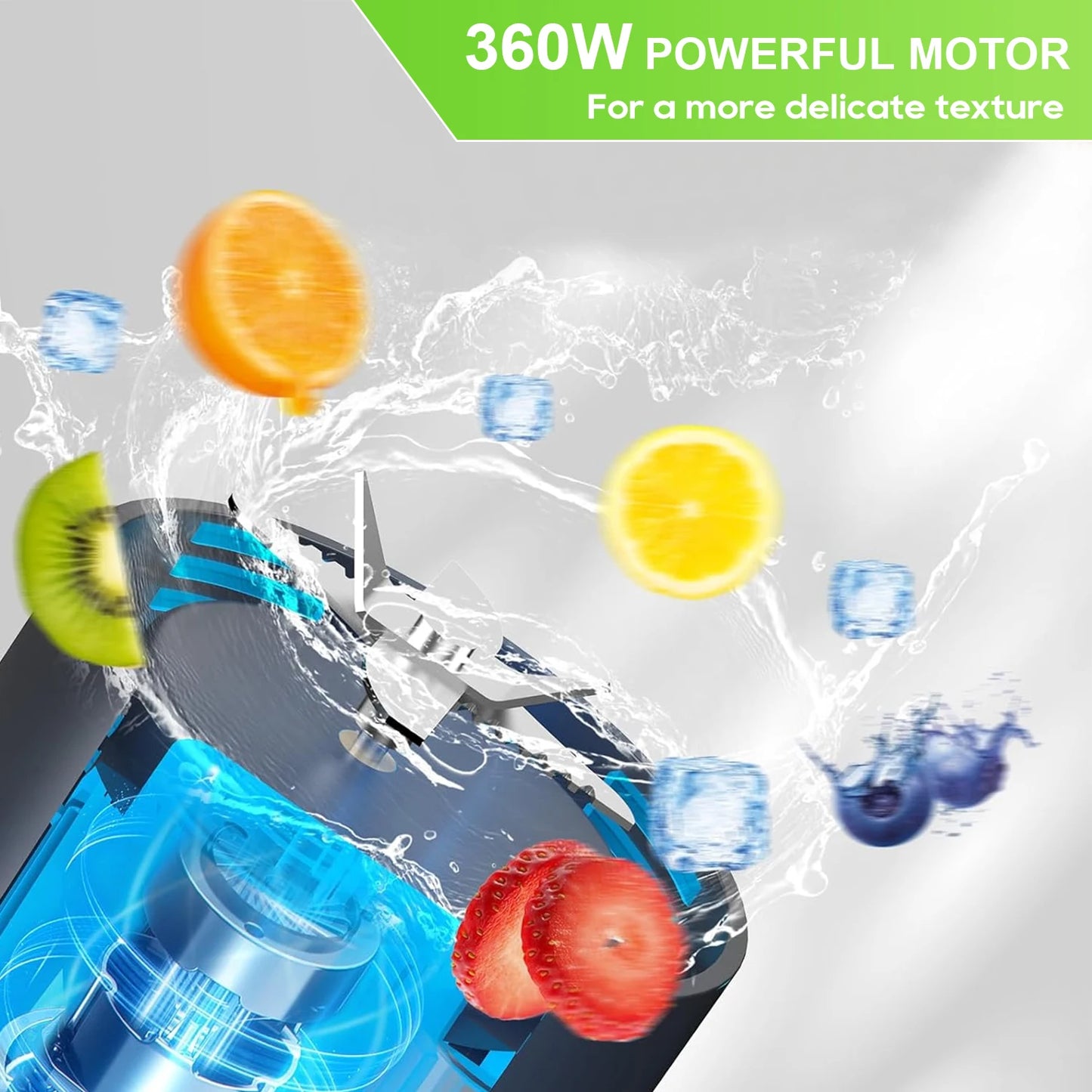 700ML USB Fresh Fruit Blender