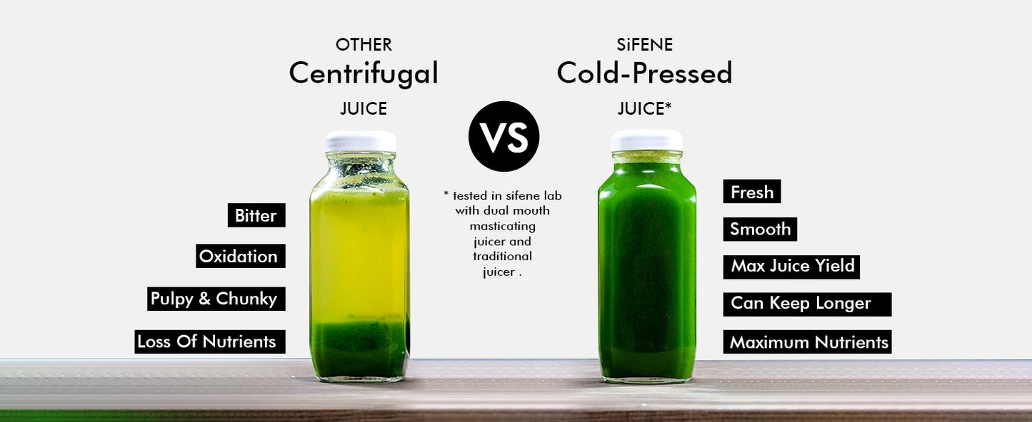 SiFENE Dual-Mouth Cold Press
